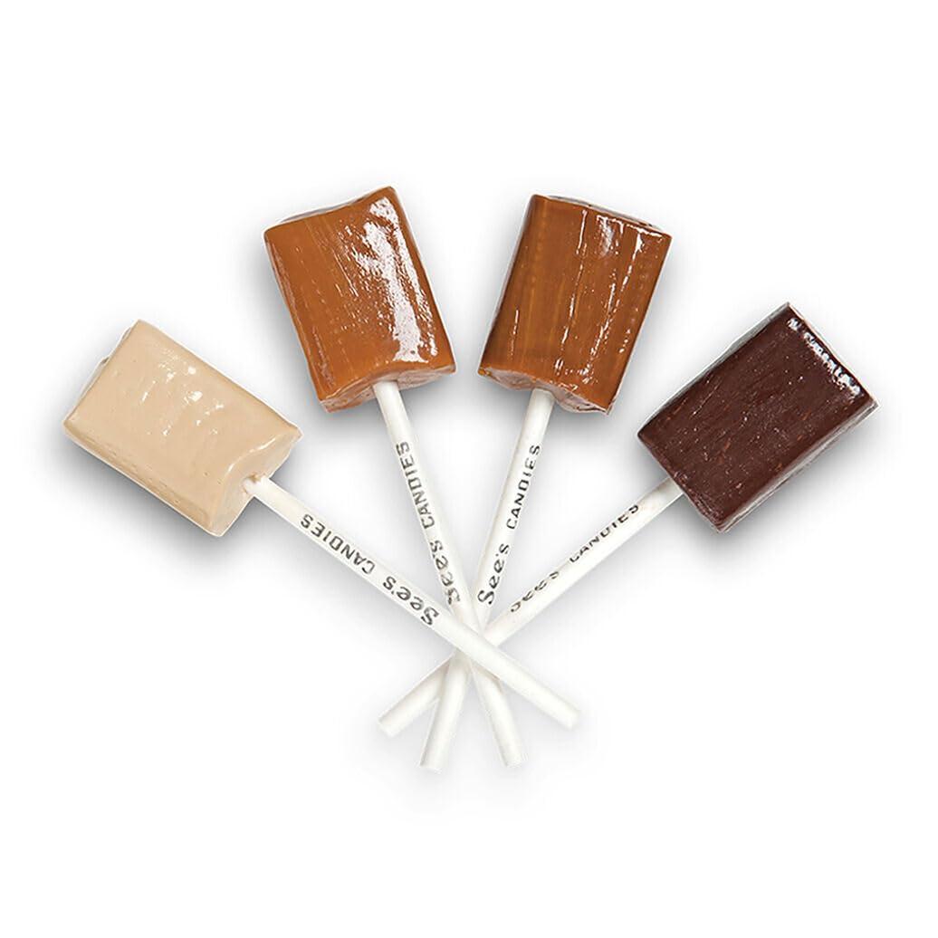 imageSees Candies 1lb 5 oz Assorted Lollypops