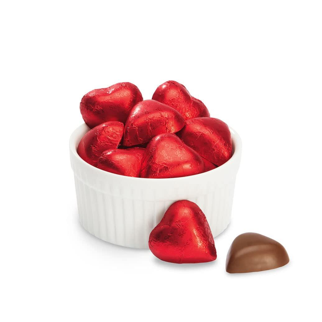 imageSees Candies 8 oz Milk Chocolate Hearts