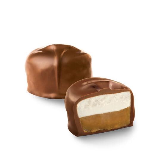 imageSees Candies Milk Scotchmallow Honey Marshmallow Coated in Milk Chocolate 6 Piece Box 42 oz