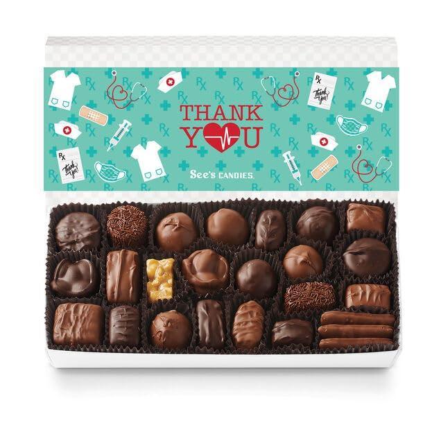 imageSees Candies 1 lb Healthcare Appreciation Assorted Chocolates