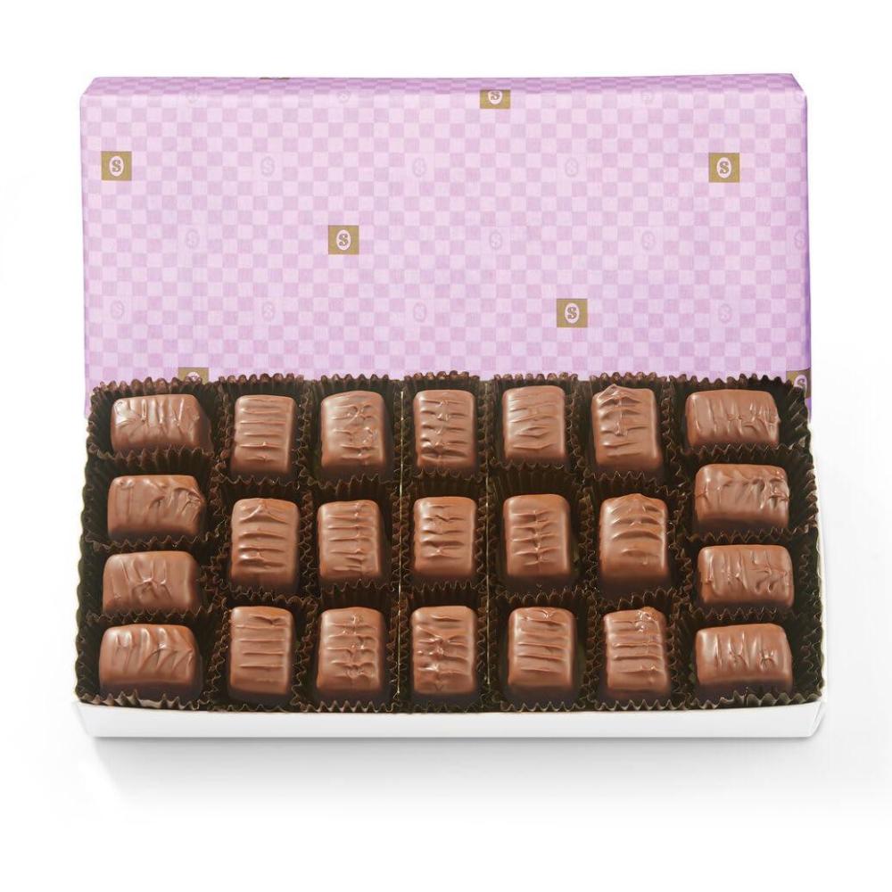 imageSees Candies 1lb Butterscotch Square Lavender Wrap