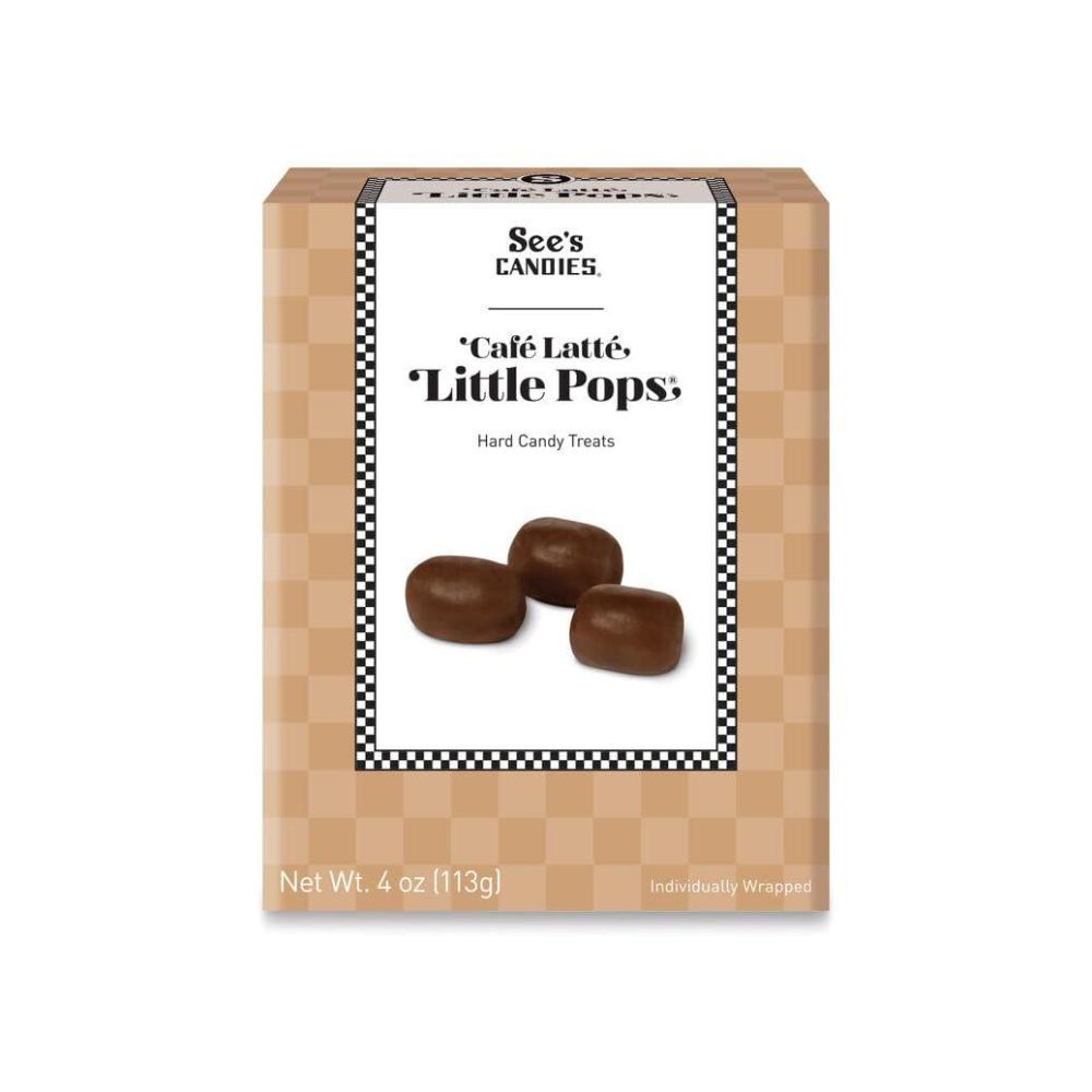 imageSees Candies 4 oz Little Pops VanillaCaf Latt