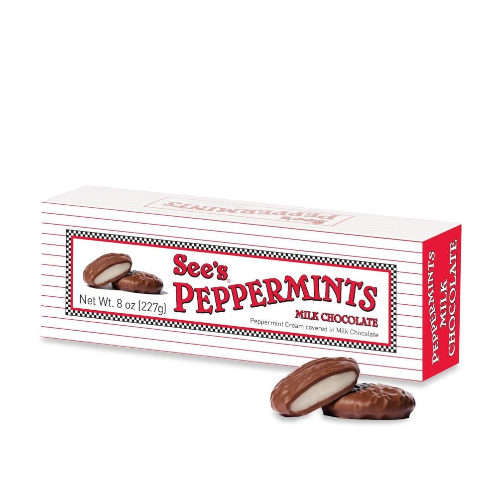 imageSees Candies 8 oz Milk Peppermints