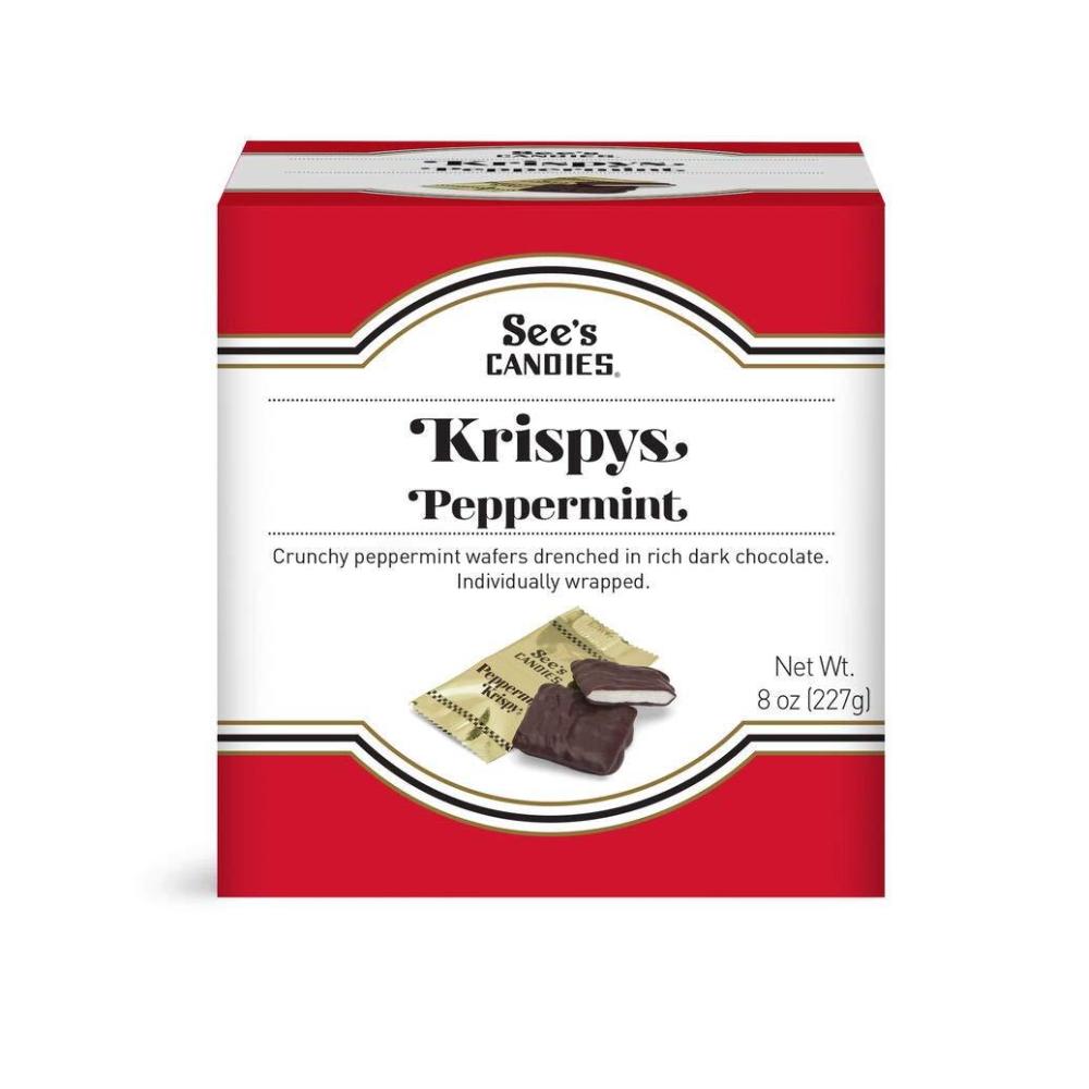 imageSees Candies 8 oz Peppermint Krispys