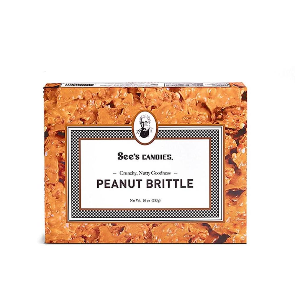 imageSees Candies Peanut Brittle 1 Pound 8 Ounces10 Ounce Pack of 1