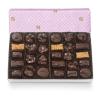 imageSees Candies Dark Chocolate Nuts amp Chews Lavender Checkerboard Wrap