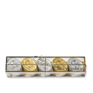 See’s Candies 3.75 oz Milk and Dark Chocolate Medallions