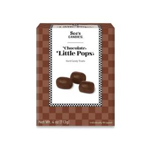 See’s Candies 4 oz Little Pops (Vanilla)(Chocolate)