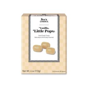 See’s Candies 4 oz Little Pops (Vanilla)(Vanilla)