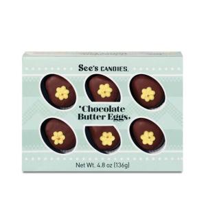 See’s Candies 4.8 oz Easter Chocolate Butter Eggs