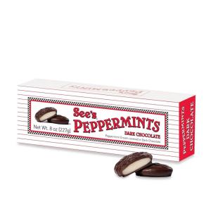 See’s Candies 8 oz Dark Peppermints