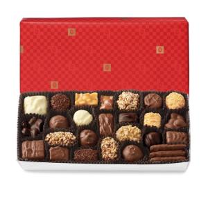 See’s Candies Chocolate & Variety (1 Pound (Pack of 1), White Wrap)(Red Gift Wrap)