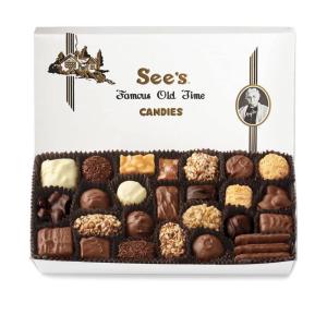 See’s Candies Chocolate & Variety (2 Pound (Pack of 1), White Wrap)