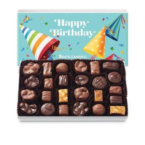 See’s Candies Happy Birthday Nuts & Chews (1 Pound)