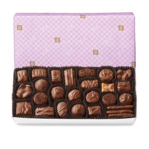 See’s Candies Milk Chocolates (1 Pound, White Wrap)(Lavender Gift Wrap)