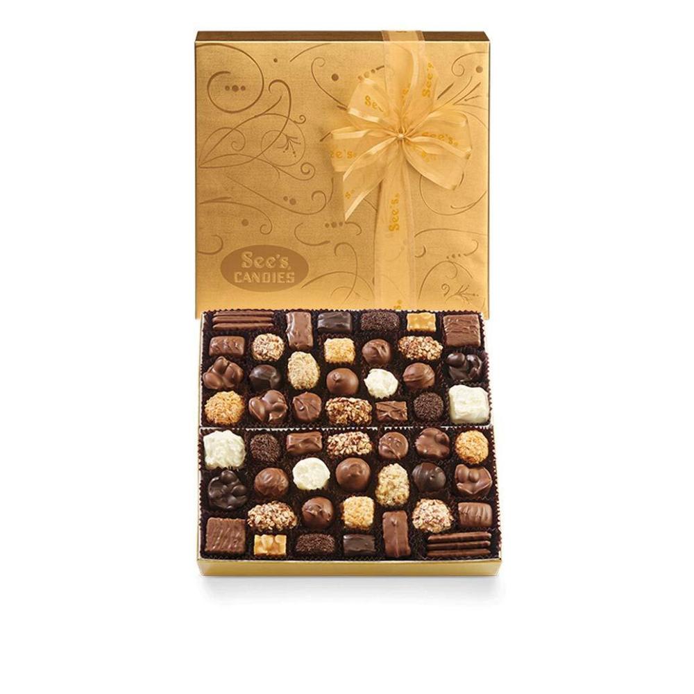 imageSees Candies 2 lb Large Gold Fancy