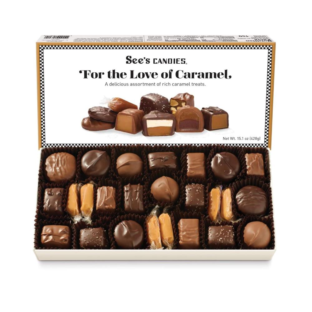 imageSees Candies 151 oz For the Love of Caramel Box
