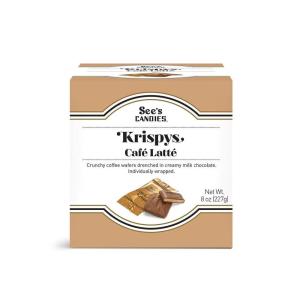 See’s Candies 8 oz Cafe Latte Krispys