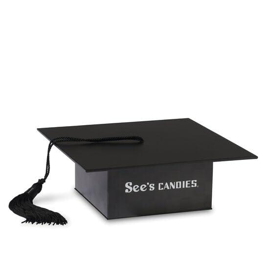 imageSees Candies 105 oz Graduation Hat Assorted Chocolates