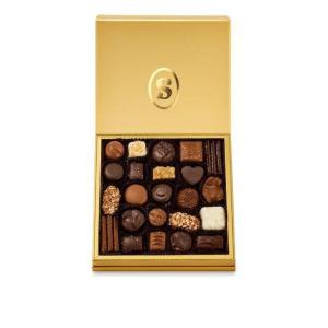 See’s Candies Gold Fancy – Elegant Gift Box, Gourmet Milk & Dark Chocolate Assortment, 16 oz
