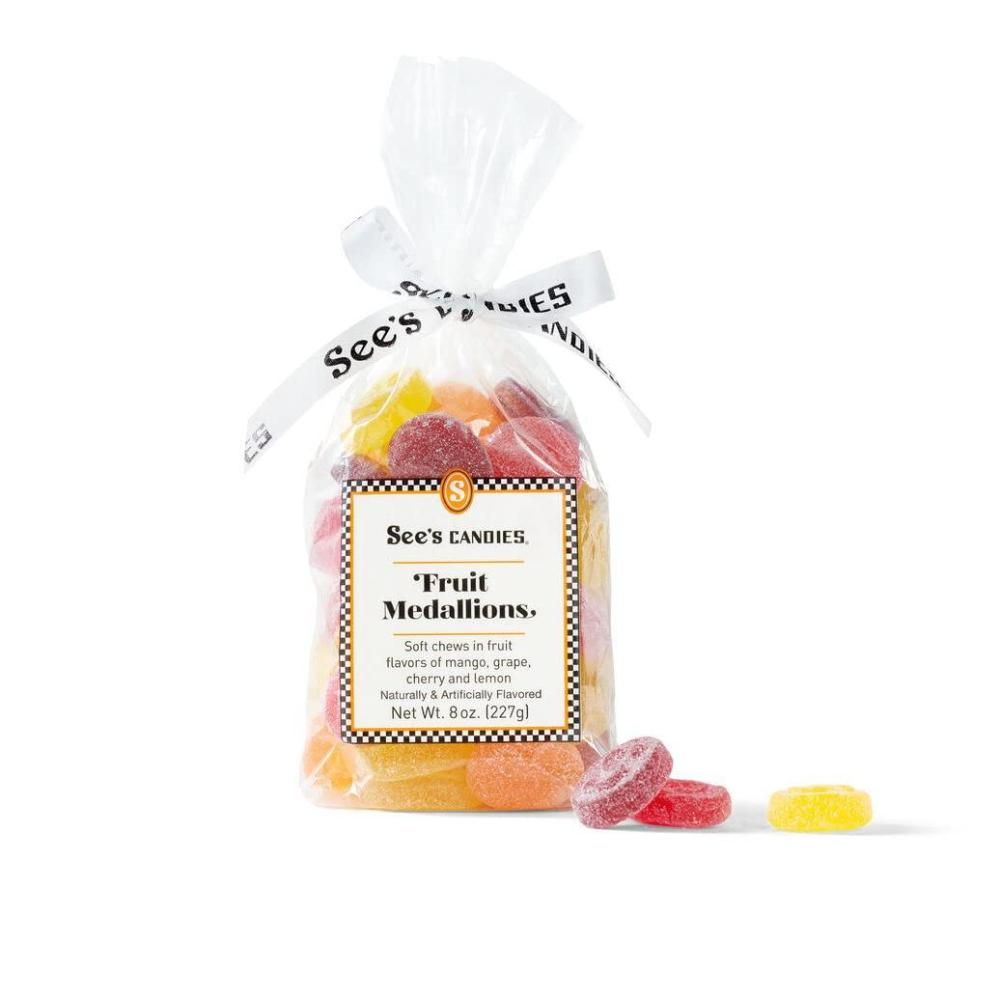imageSees Candies Fruit Medallions 8 oz