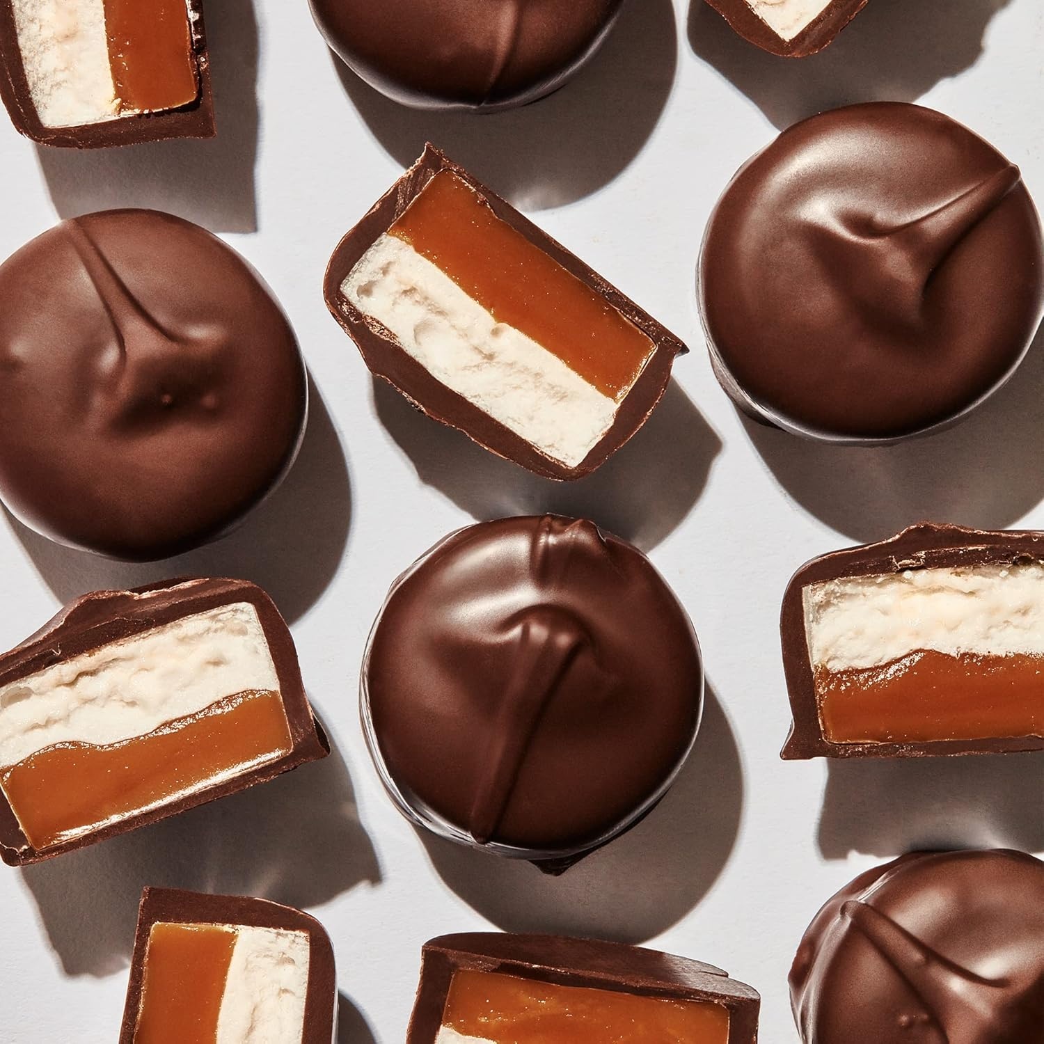 imageSees Candies 1 lb Dark Scotchmallow White Wrap