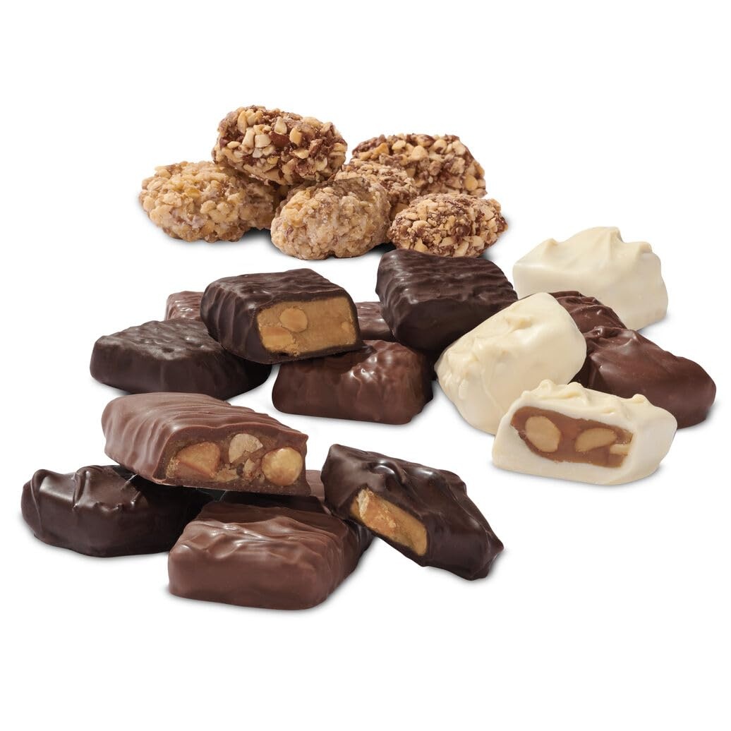 imageSees Candies 13 oz Brittle amp Crunch Assorted Chocolate Box