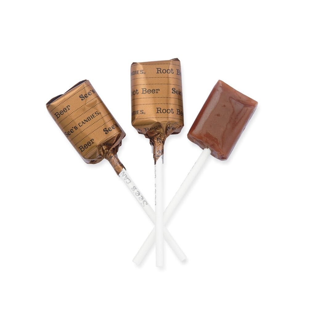 imageSees Candies 84 oz Root Beer Lollypops