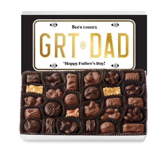 image:imageSees Candies 1 lb 5 oz Fathers Day Nuts amp Chews Gift Set