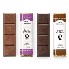 image:imageSees Candies 6 oz Assorted Candy Bars 4 Individually Wrapped Bars