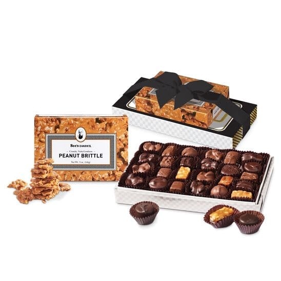 image:imageSees Candies 1 lb 5 oz Fathers Day Nuts amp Chews Gift Set
