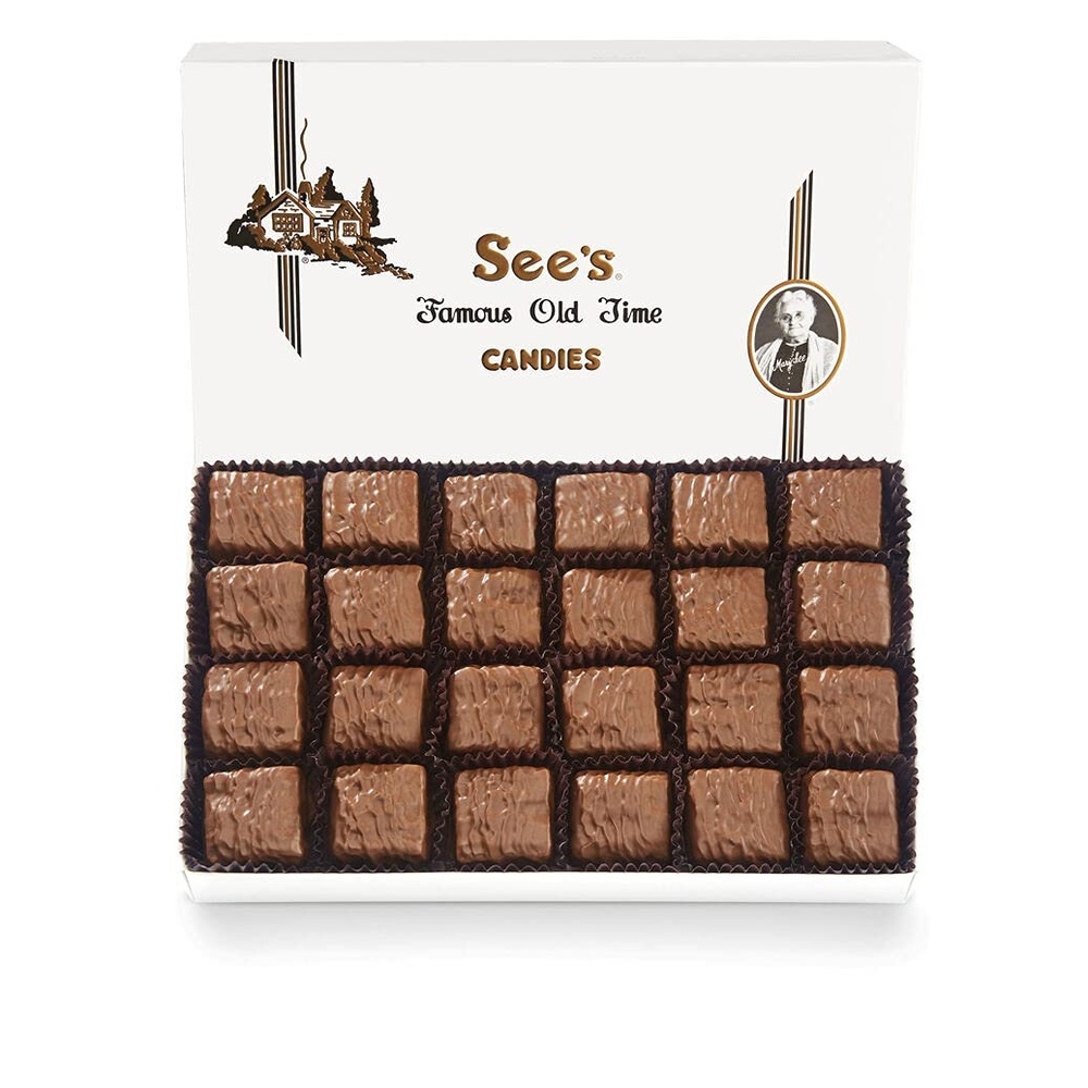 image:imageSees Candies 1 lb Milk California Brittle White Wrap
