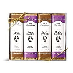 image:imageSees Candies 6 oz Assorted Candy Bars 4 Individually Wrapped Bars