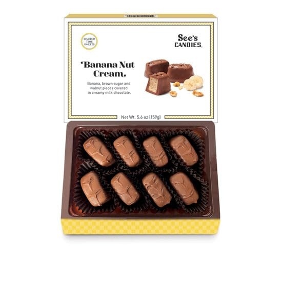 image:imageSees Candies 56 oz Milk Banana Nut Cream