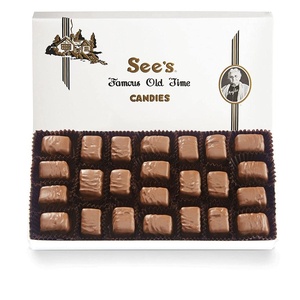 See’s Candies 1 lb Milk Butterchew (White Wrap)