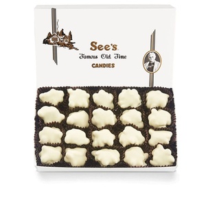 See’s Candies 1 lb Polar Bear Paw (White Wrap)