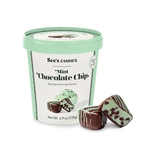 See’s Candies 4.9 oz Mint Chocolate Chip
